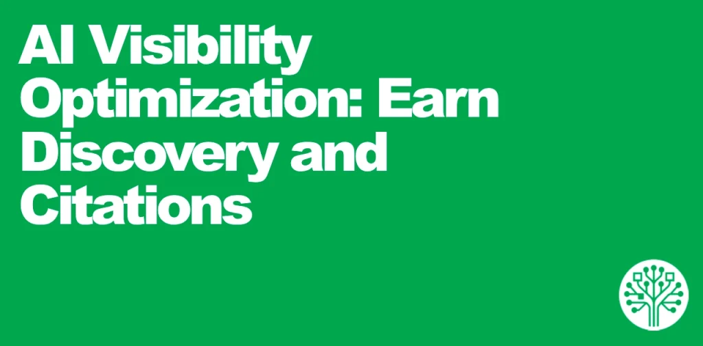 AI Visibility Optimization: Earn Discovery and Citations | SchemaGrove Guide