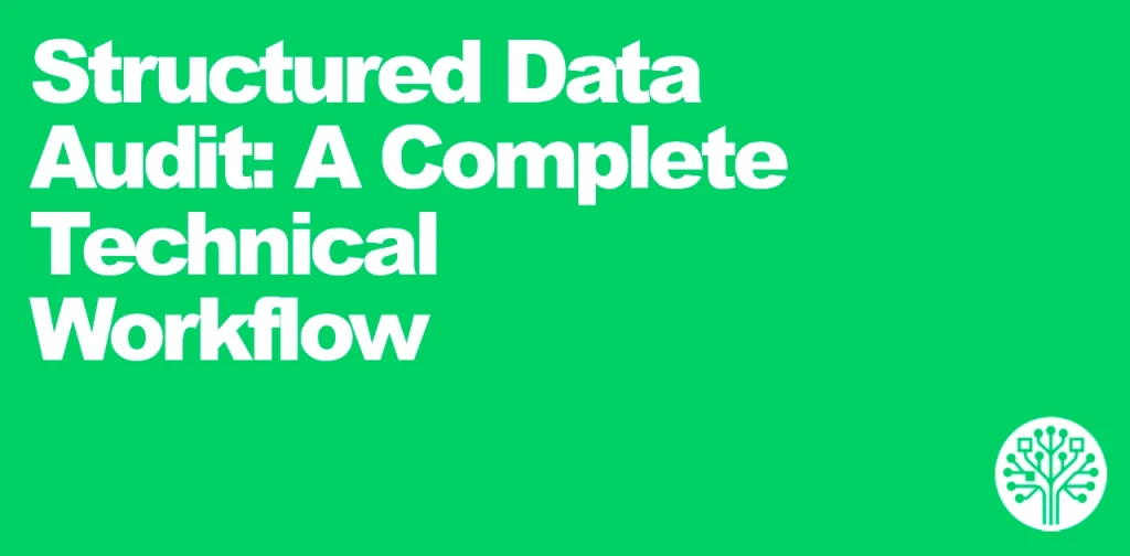 Structured Data Audit: A Complete Technical Workflow | SchemaGrove